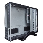 Компьютерный корпус ExeGate EX268702RUS MiniITX ExeGate MI-209 Black, miniITX/mATX, (без БП), 2хUSB, Audio, фото2
