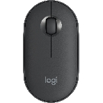 Мышь беспроводная Logitech Pebble M350 графитовый, 1000 dpi, радиоканал, Bluetooth, USB, кнопки - 3, фото26