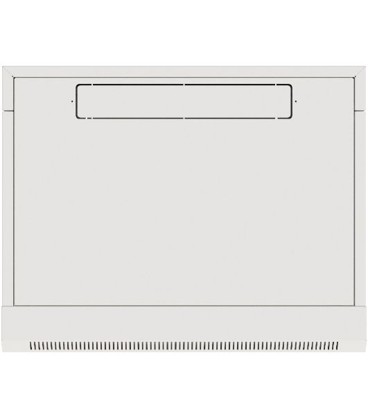 Шкаф коммутационный NTSS Премиум (NTSS-W15U6060GS) настенный 15U 600x600 мм пер. дв. стекл 60 кг серый IP20 сталь