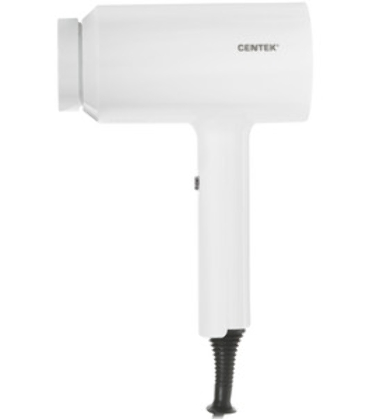 Фен Centek CT-2252 белый/черный, 1600 Вт, ионизация